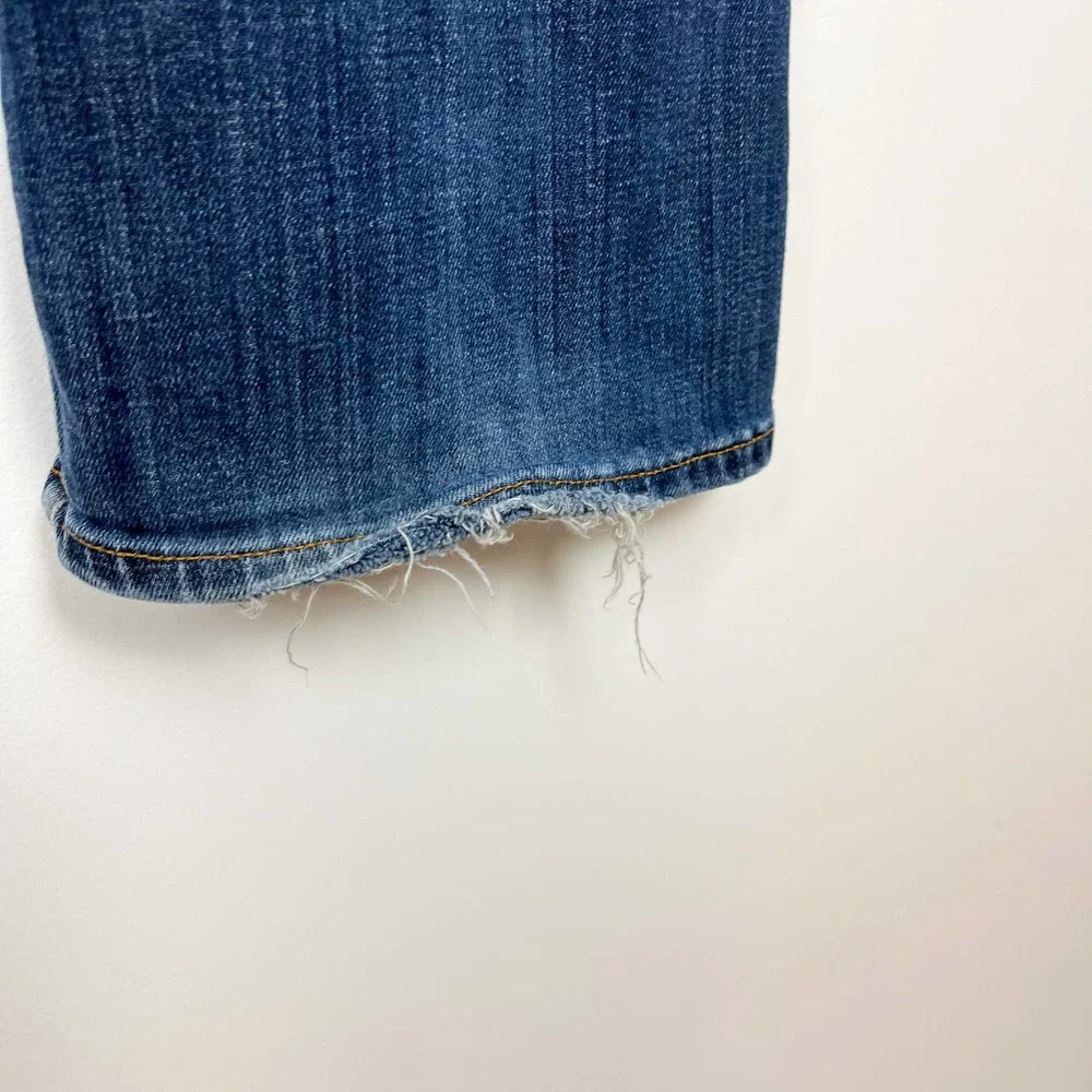 Adriano Goldschmied The Protege Straight Leg Distressed Jeans Size 32 x 32 - Picture 6 of 9
